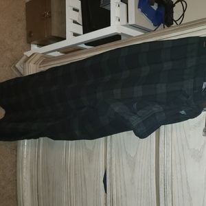 Nautica XL green/black and red/black lounge pants